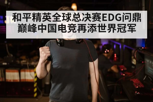 和平精英全球总决赛EDG问鼎巅峰中国电竞再添世界冠军